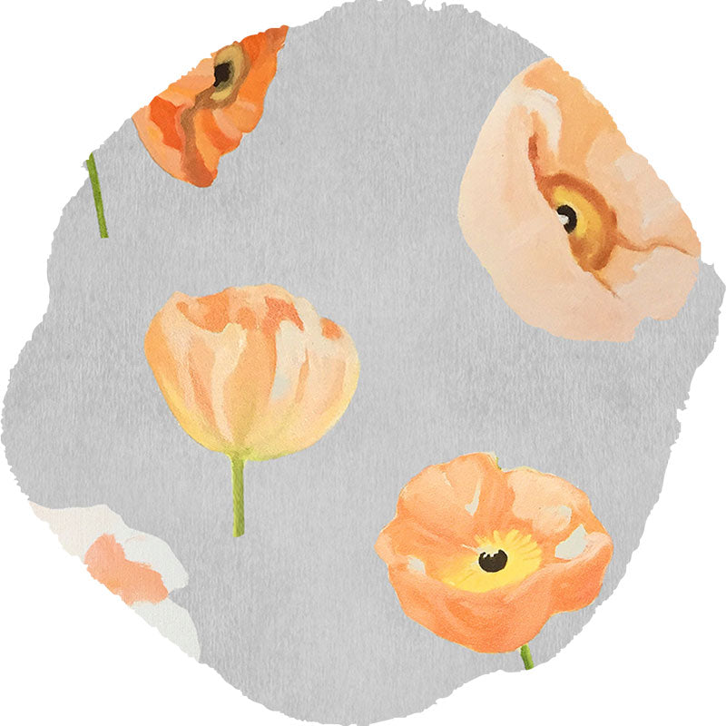 Peach Poppies