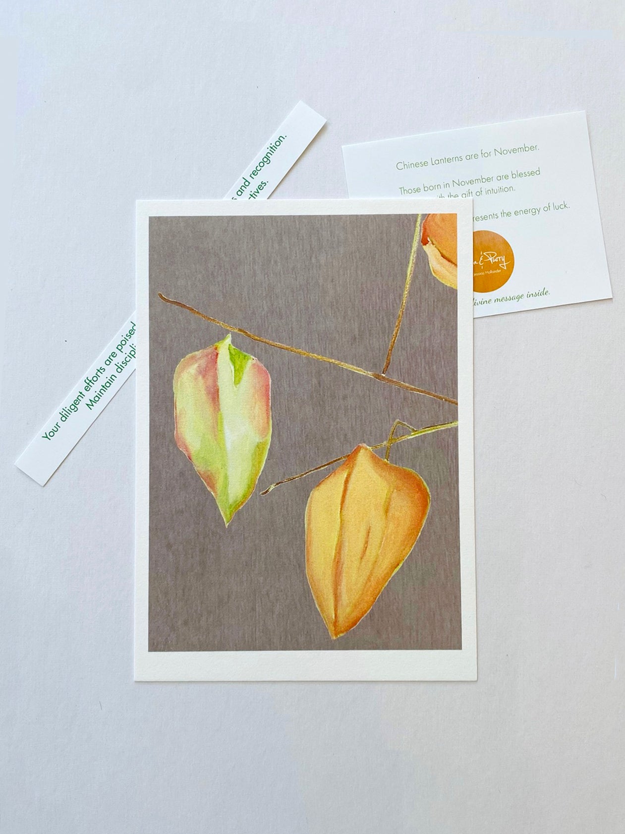 November:  Chinese Lanterns