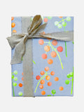 Gift Wrap:  Brunia on Grey