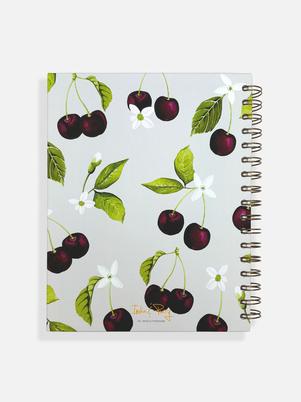 Notebook:  Cherries and Blossoms