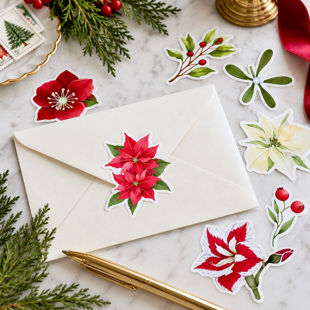Winter Botanicals Sticker Sheet