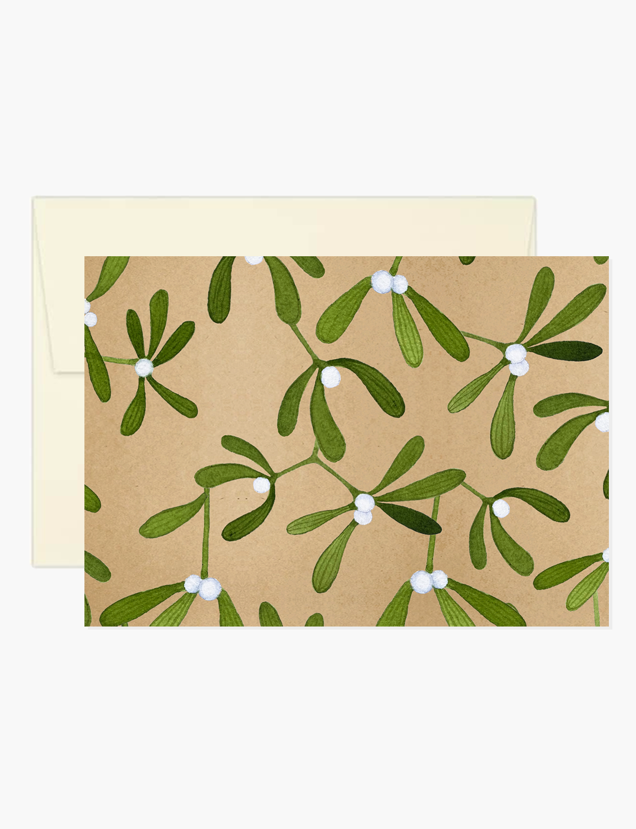 Notecard:  White Mistletoe