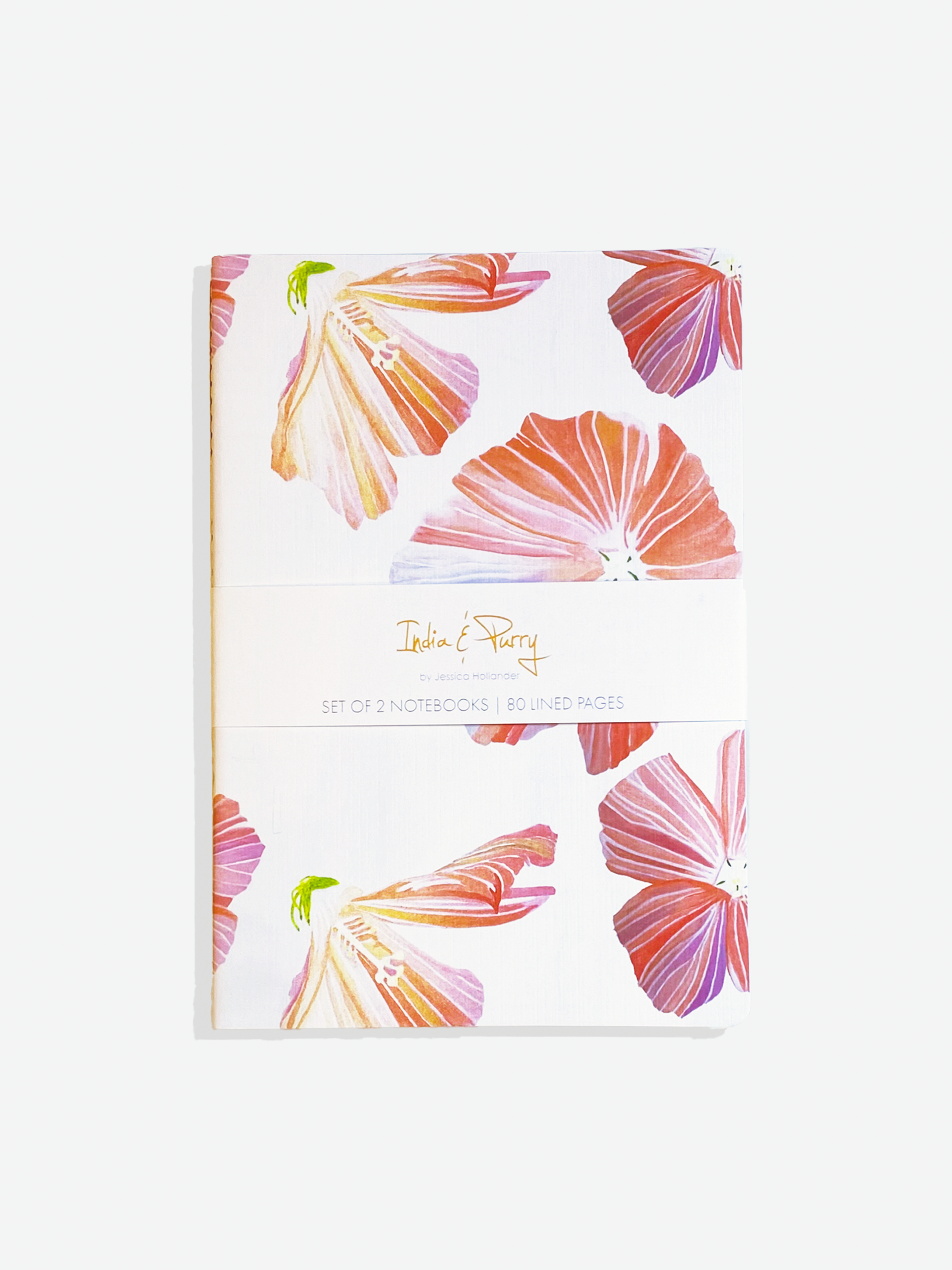 Notebook Set:  Hibiscus & Cactus Flowers