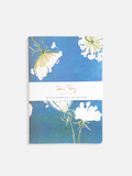 Notebook Set:  Queen Anne's Lace & Himalayan Blue Poppies