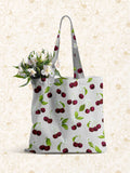 Tote Bag: Cherries & Blossoms