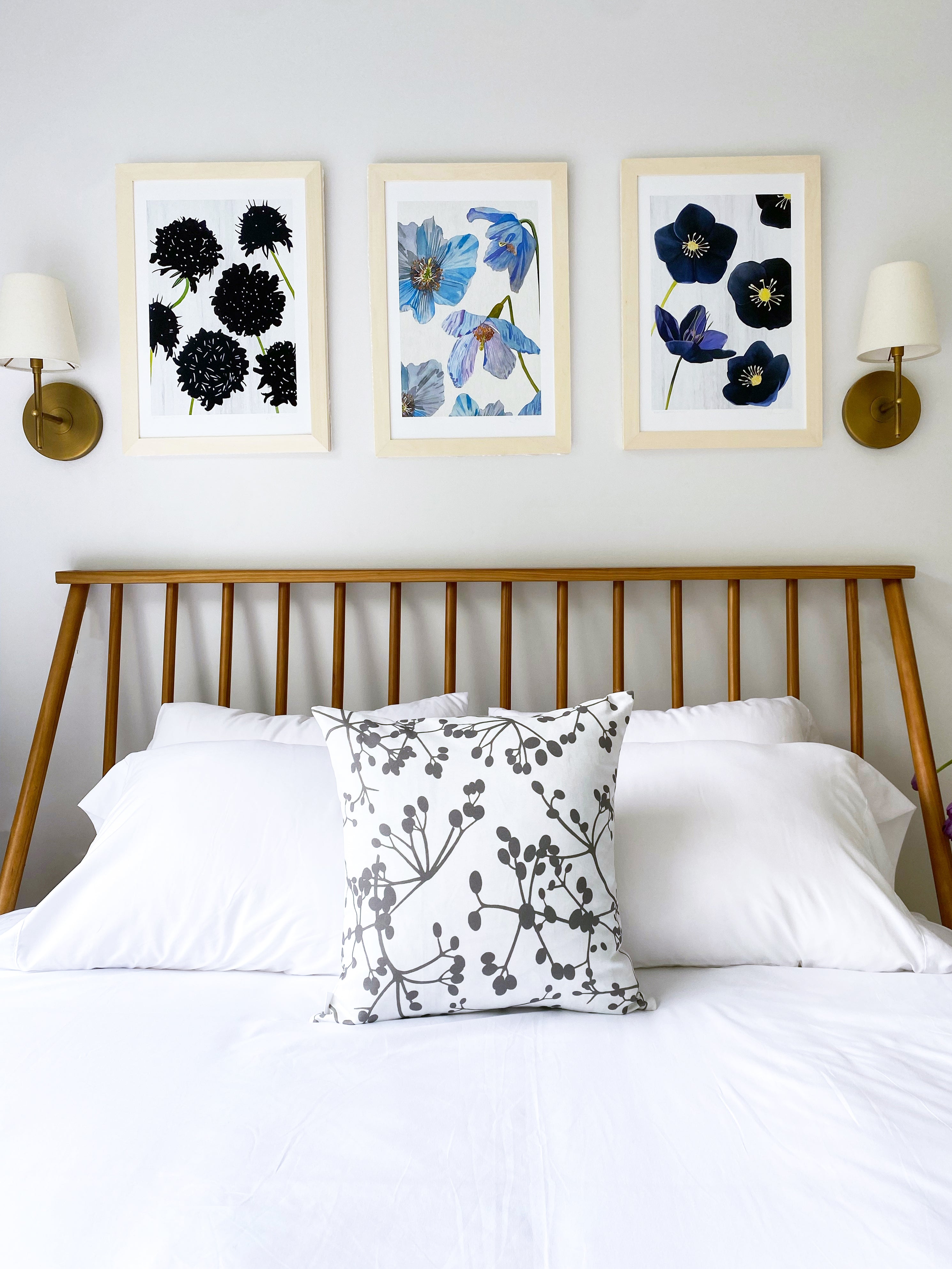 Art Print:  Black Hellebore on Snow