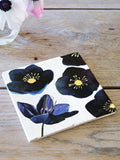 Trivet: Black Hellebore on Snow