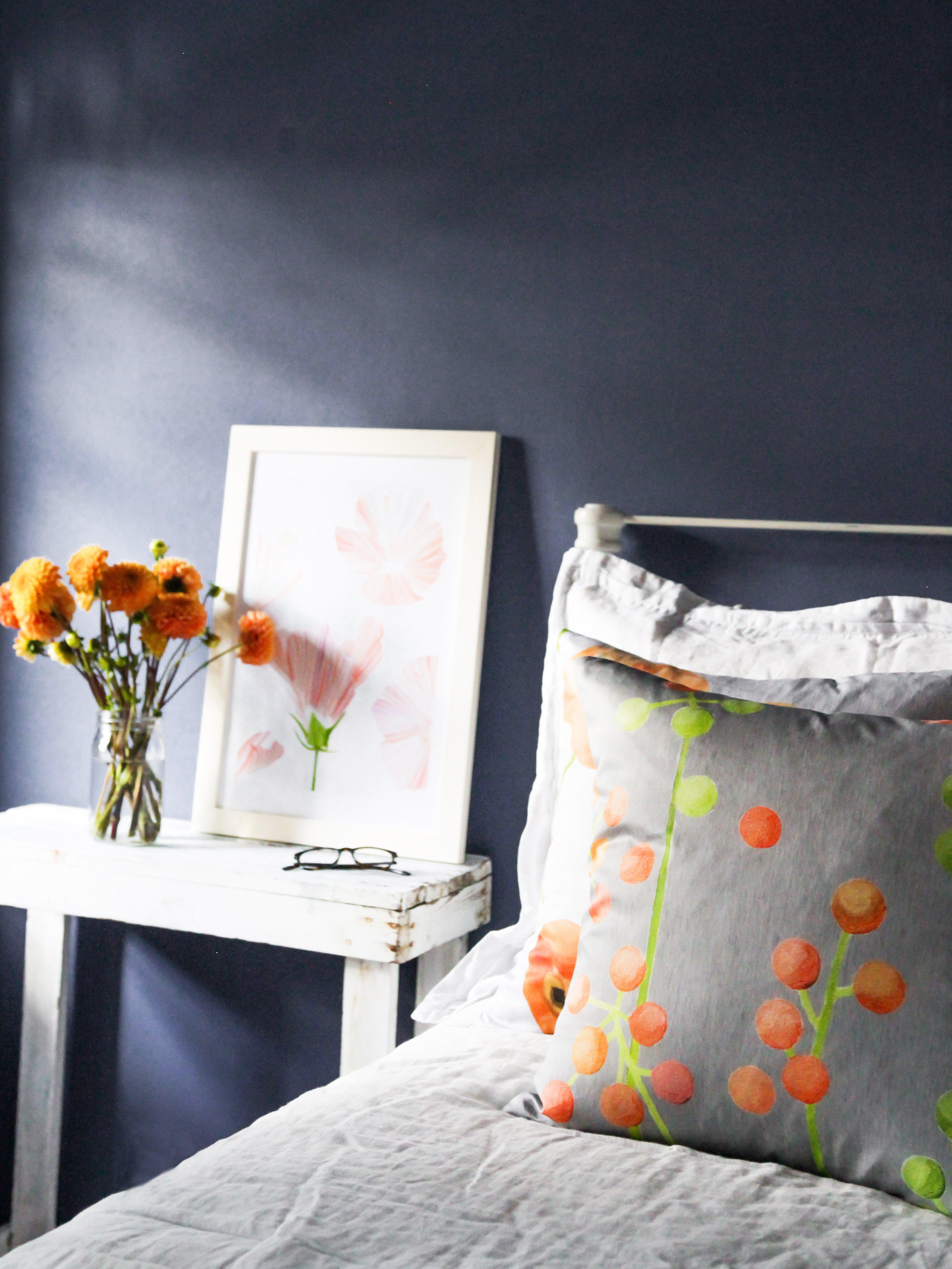 Throw Pillow: Brunia on Grey-India & Purry