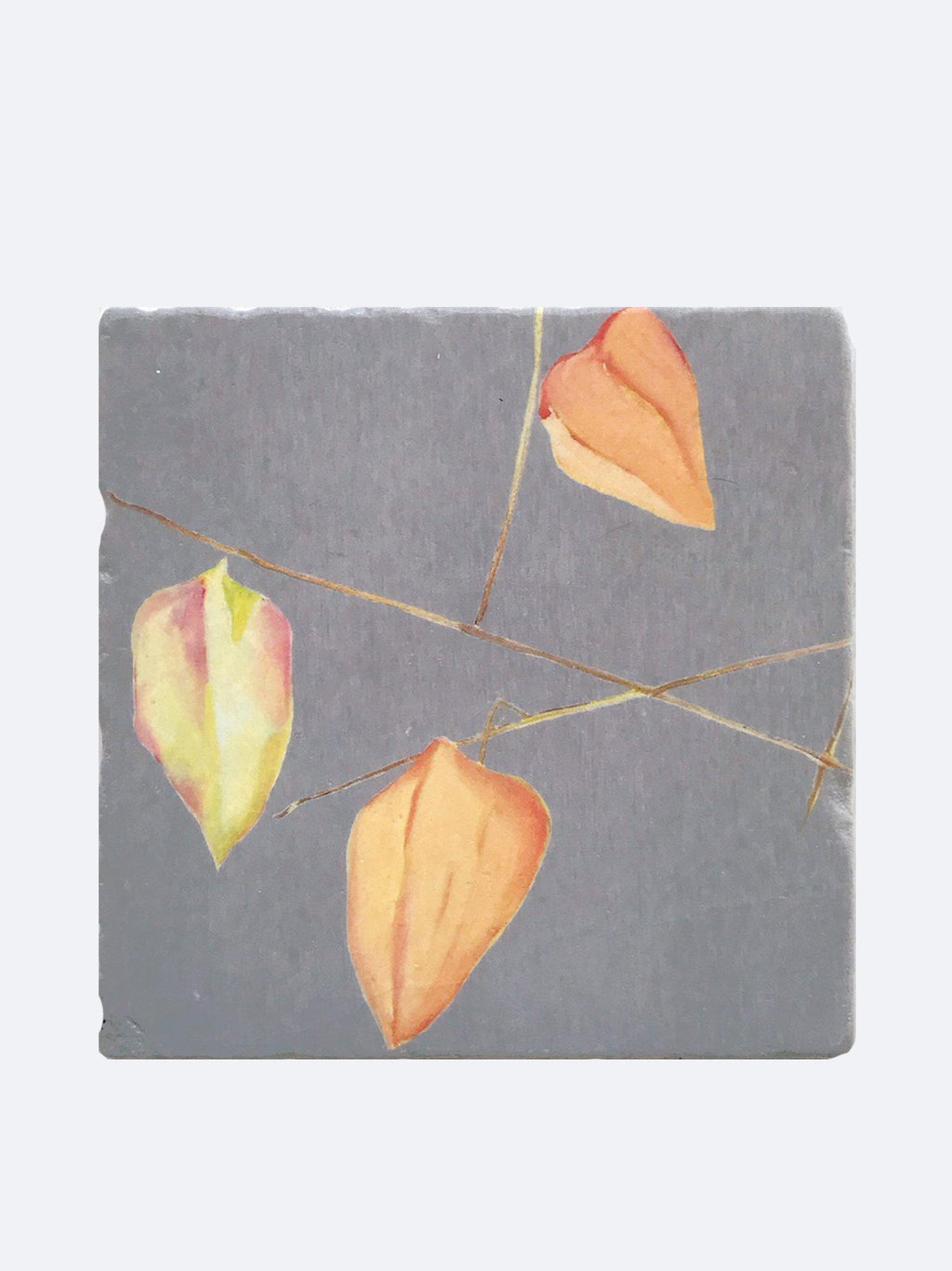 Trivet: Three Lanterns on Grey-India & Purry